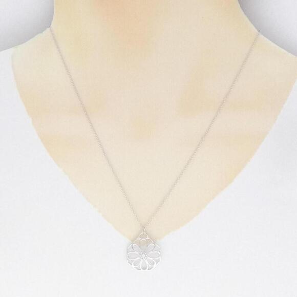 Tiffany 1837®:Small Double Lock Necklace in Sterling Silver  TIFFANY Authentic Silver Necklace